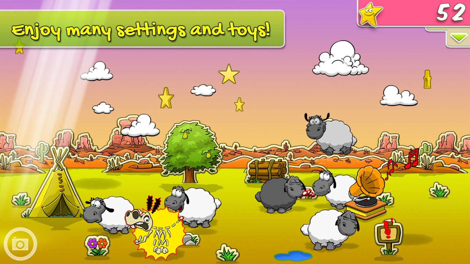 Clouds & Sheep - screenshot