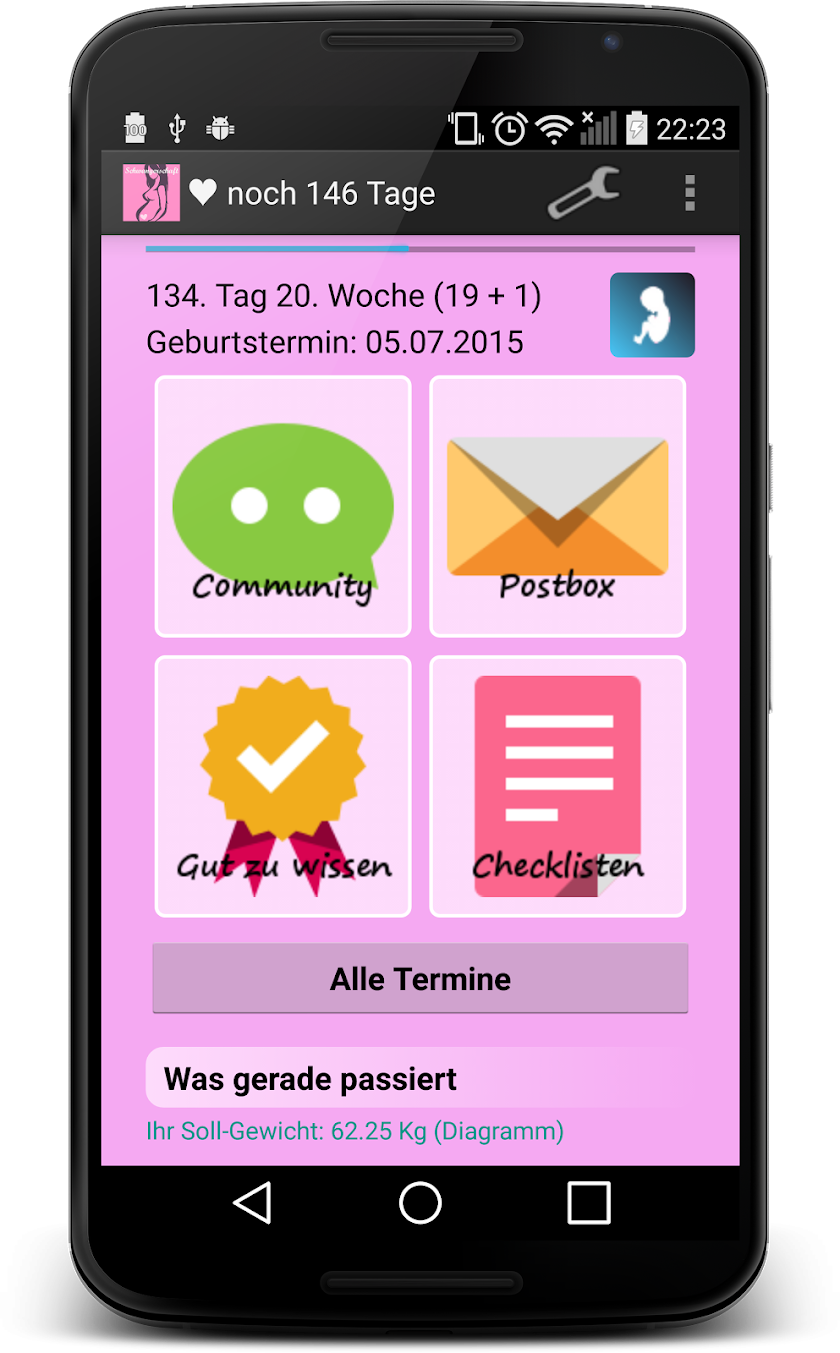 Meine Schwangerschaft Screen 1