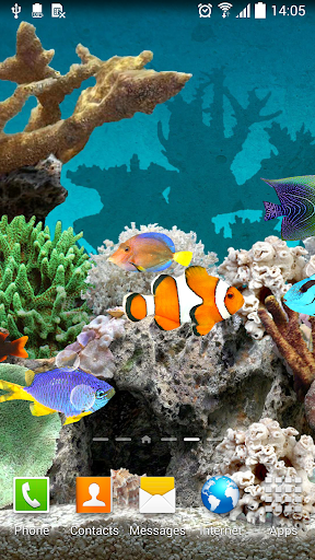 【免費個人化App】Aquarium Live Wallpaper-APP點子