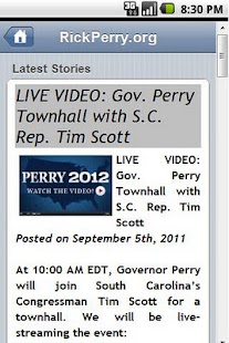 Lastest Ultimate Rick Perry App APK for PC