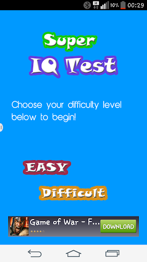 Super IQ Test