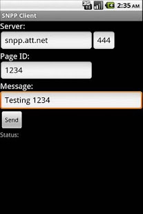 SNPP Client Screenshots 0