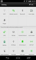 Green Light Toucher Pro Theme APK צילום מסך #3