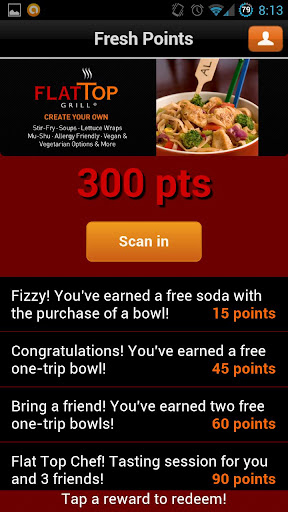 Flat Top Grill Fresh Rewards