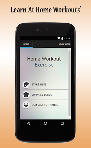 Home Workout Exercise Guide