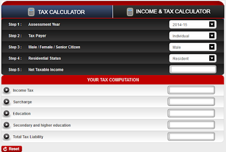Income TAX Calculator Screenshots 6
