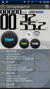 Stop Watch with GPS(圖1)-速報App