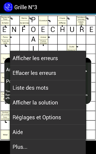 【免費解謎App】Mots Fléchés Volume1-APP點子