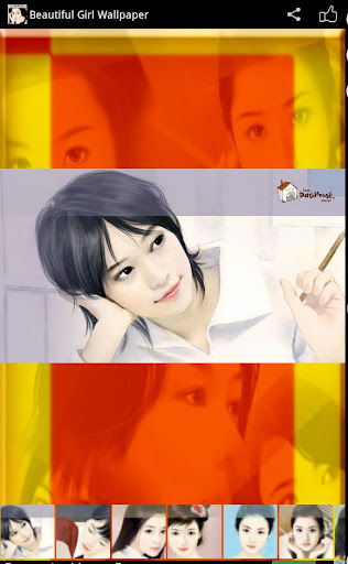 【免費媒體與影片App】Beautiful Girl Wallpaper-APP點子