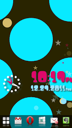 [Free]Polka Dots Flow ! Clock poster 6