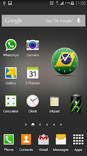 How to install Football Flag Clock Brazil2014 1.1 unlimited apk for pc