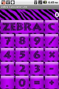 Purple Zebra Secret Diary WDP