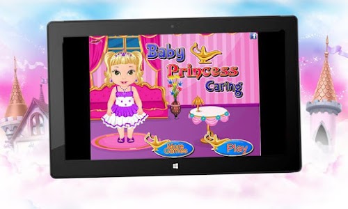 Android application Baby Princess Caring Game screenshort