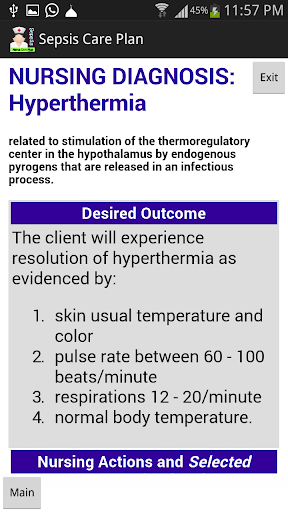 【免費醫療App】Nurse Care Plan - Sepsis-APP點子