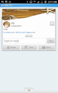 How to download GO SMS - Beach Seashells 1.1 apk for pc