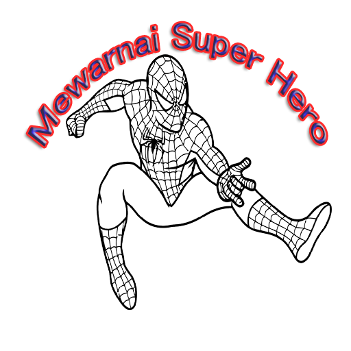 Mewarnai Super Hero