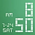 LED Clock Widget (White) icon