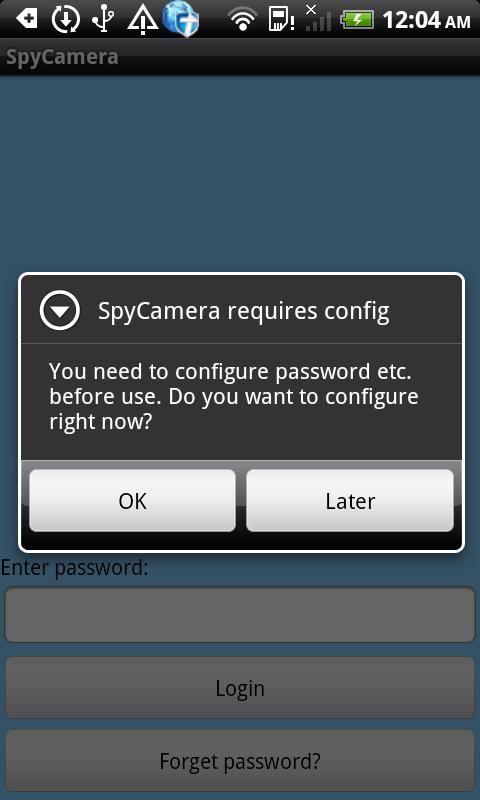 Android application Hidden Camera Spy Camera screenshort