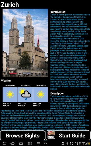 【免費旅遊App】Zurich Guide-APP點子