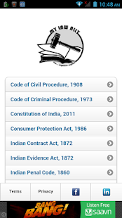 MLA-Indian Central Acts 3.0 Screenshots 0