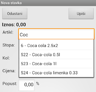 Konto MPA fiskalna kasa Screenshots 1