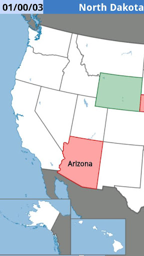 Quiz: USA States and Capitals  screenshots 1