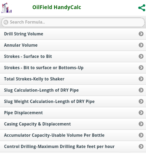 Oil Field Handy Calc Pro