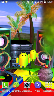 rasta livewallpaper Screenshots 2