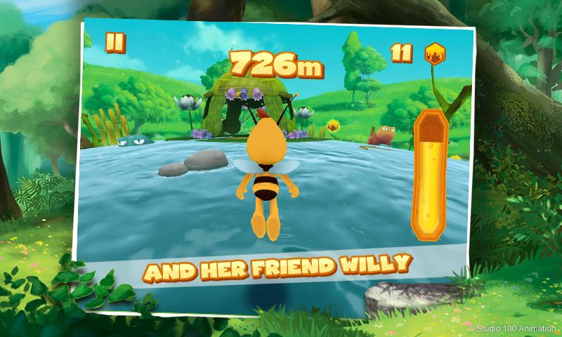 Maya The Bee: Flying Challenge Screen 2