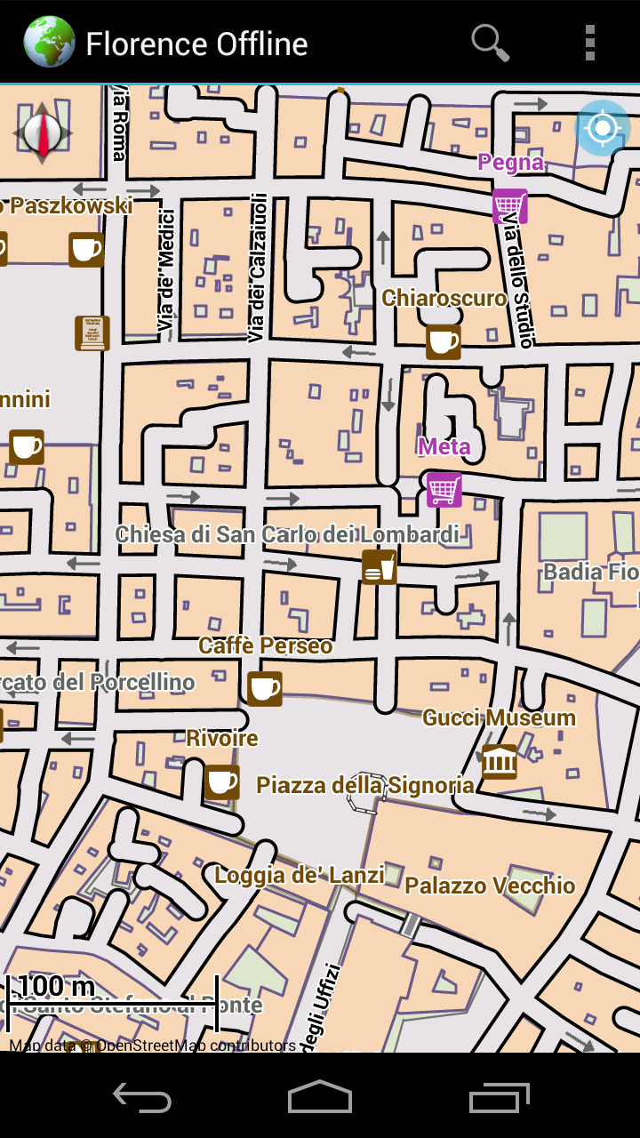 Offline Map: Florence (Italy) Screen 3