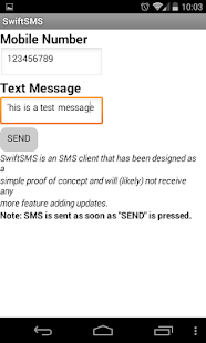Free SwiftSMS - Proof of Concept APK for PC
