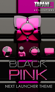 pink black 3D Next Launcher(圖1)-速報App