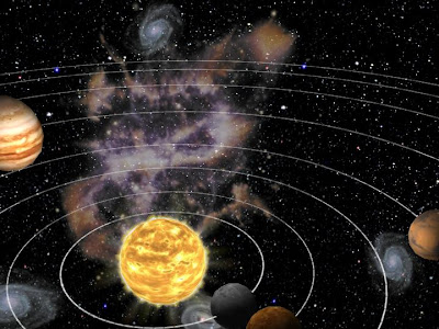 ここへ到着する 太陽系 壁紙