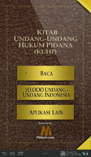 How to mod Undang-Undang Hukum Pidana apk for pc