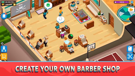 Idle Barber Shop Tycoon - Busi 1