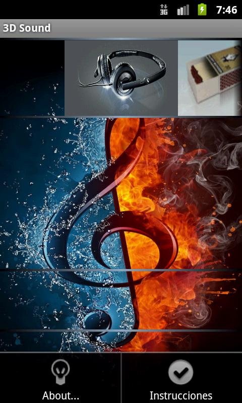 3D SOUND Screen 3