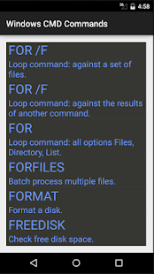 How to download Windows CMD Commands Reference patch 1.0 apk for bluestacks