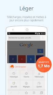  CM Browser - Rapide, Sécurisé – Vignette de la capture d'écran  