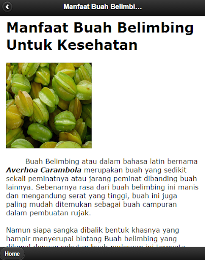 【免費健康App】1001 Manfaat Buah Dan Sayur-APP點子