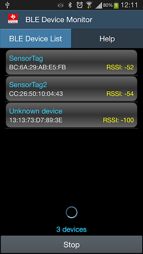 BLE Device Monitor