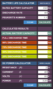 DC Battery Life Calculator(圖1)-速報App