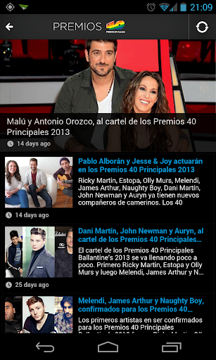 Premios 40 Principales