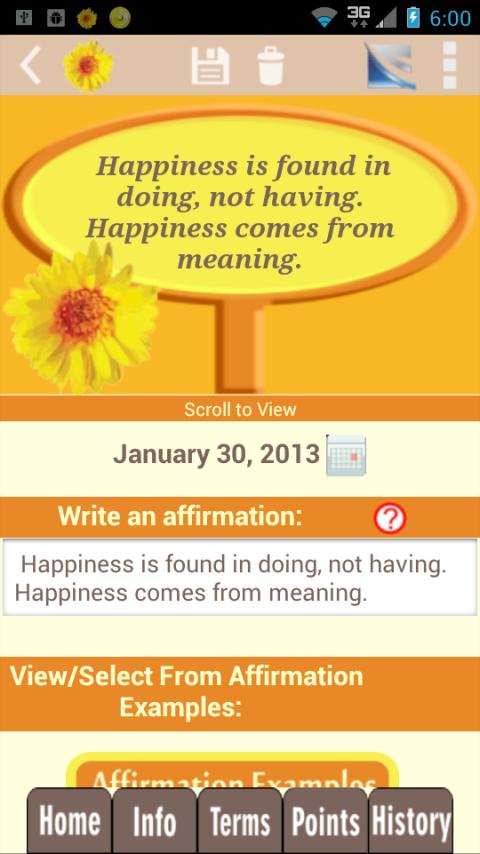 Happy Habits: Choose Happiness Screen 3