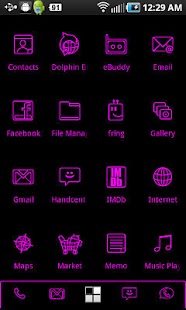 How to install LightWorks Pink ADW Theme 1.5 unlimited apk for bluestacks