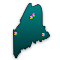 Maine Fishing Maps - 13K Maps