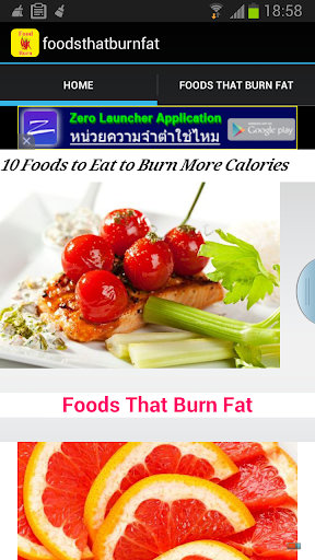 foods that burn fat