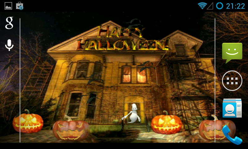 Halloween Live Wallpaper Screen 3