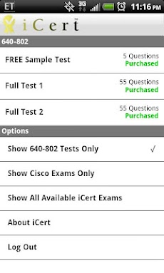 iCert Practice Exam for CCNAのおすすめ画像1
