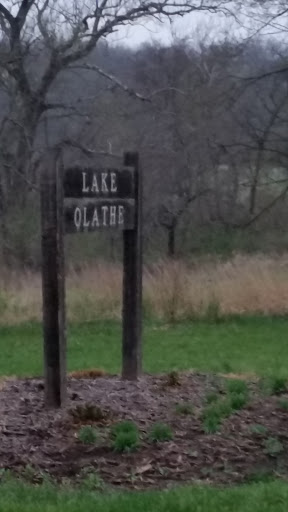 Olathe Lake Sign