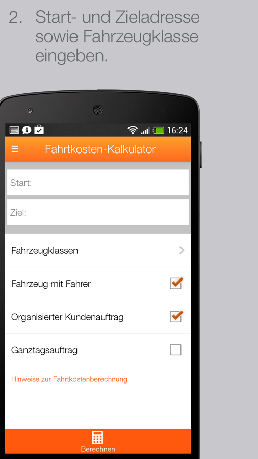 x-route Screen 2
